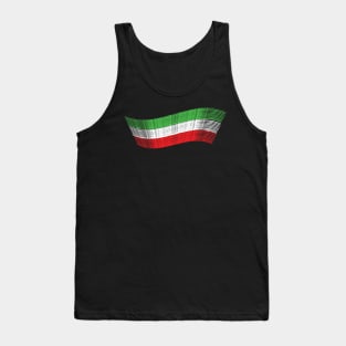 Italy Flag Design BY OverView. Tank Top